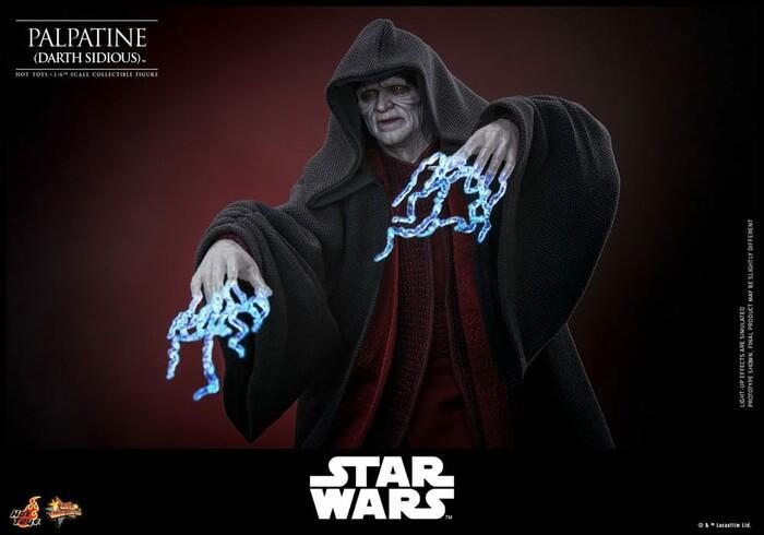 STAR WARS - Episode III - Revenge of the Sith - Palpatine Darth Sidious 1/6 Action Figure 12" MMS805
