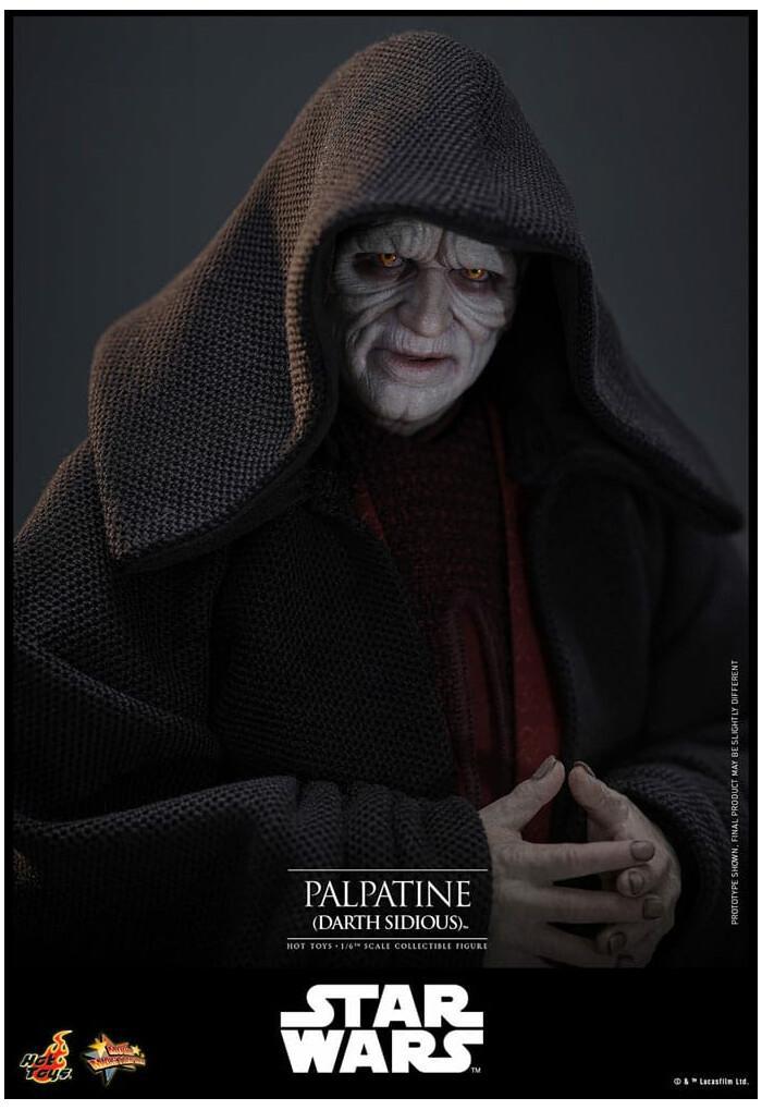 STAR WARS - Episode III - Revenge of the Sith - Palpatine Darth Sidious 1/6 Action Figure 12" MMS805