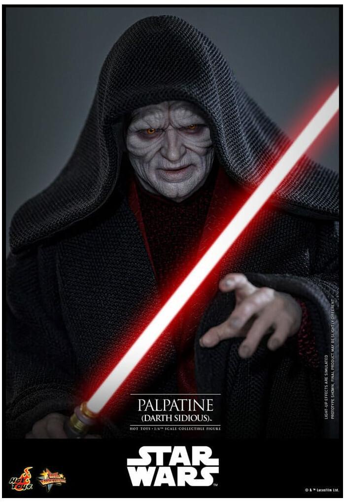 STAR WARS - Episode III - Revenge of the Sith - Palpatine Darth Sidious 1/6 Action Figure 12" MMS805