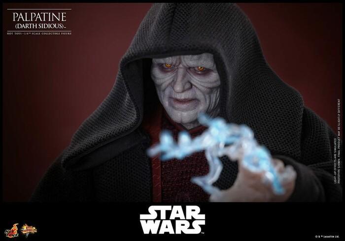 STAR WARS - Episode III - Revenge of the Sith - Palpatine Darth Sidious 1/6 Action Figure 12" MMS805