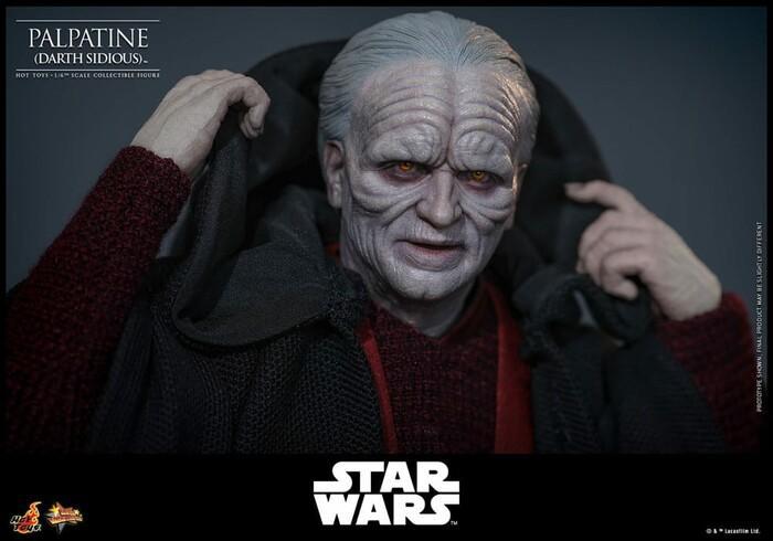 STAR WARS - Episode III - Revenge of the Sith - Palpatine Darth Sidious 1/6 Action Figure 12" MMS805