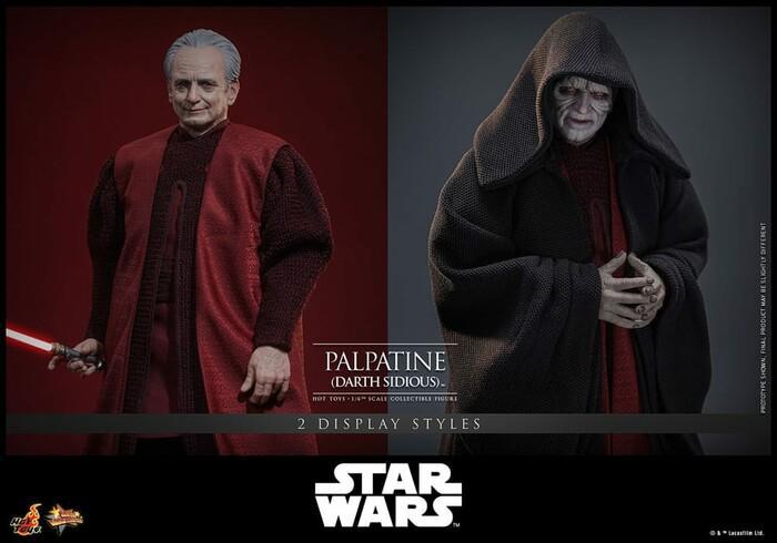 STAR WARS - Episode III - Revenge of the Sith - Palpatine Darth Sidious 1/6 Action Figure 12" MMS805