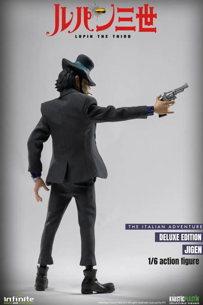 LUPIN III - L'avventura Italiana - Daisuke Jigen 1/6 Action Figure 12" Deluxe Edition