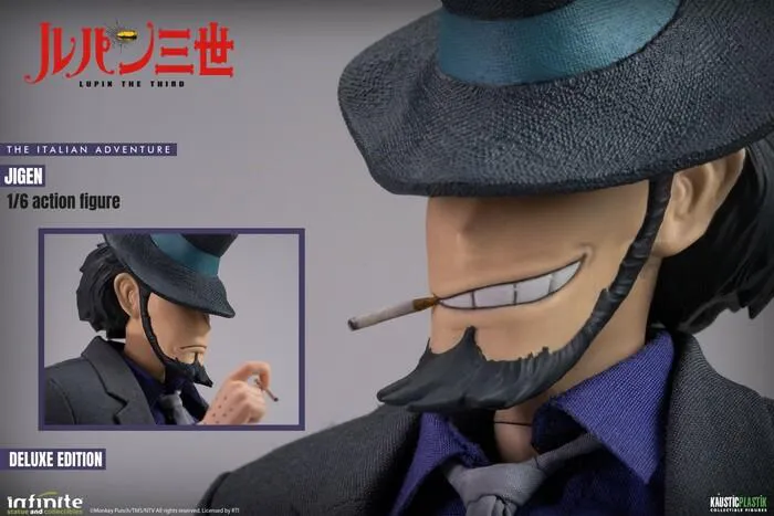 LUPIN III - L'avventura Italiana - Daisuke Jigen 1/6 Action Figure 12" Deluxe Edition