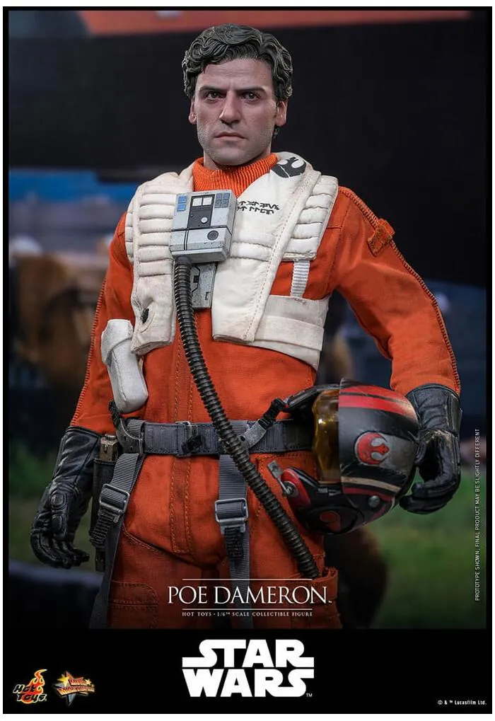 STAR WARS - Poe Dameron 1/6 Action Figure 12" MMS806
