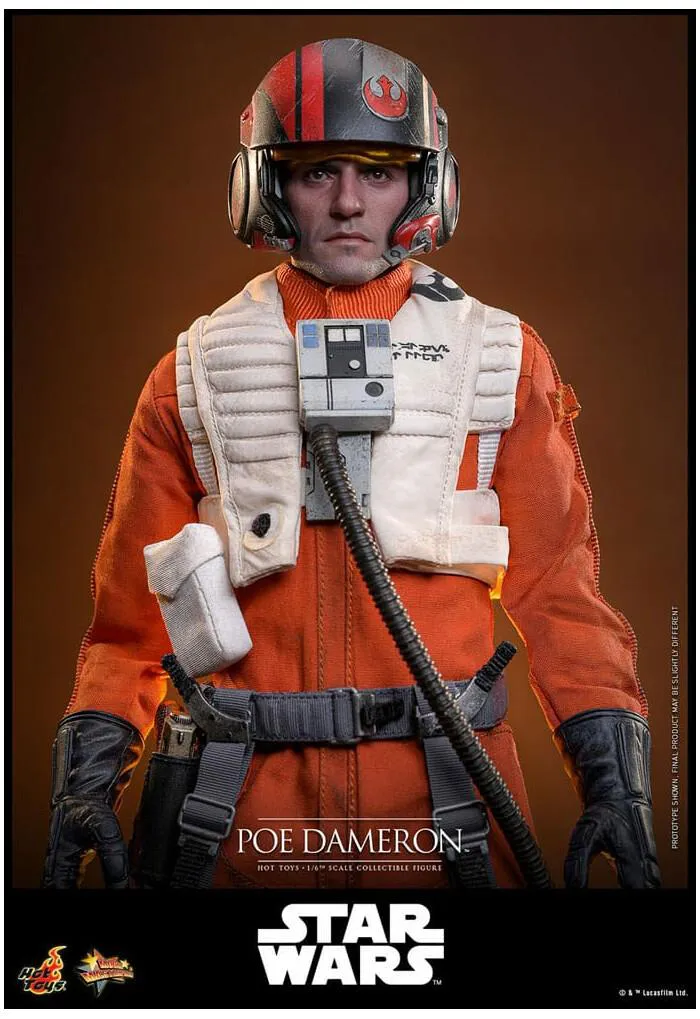 STAR WARS - Poe Dameron 1/6 Action Figure 12" MMS806