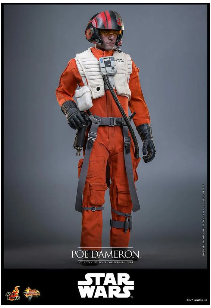 STAR WARS - Poe Dameron 1/6 Action Figure 12" MMS806