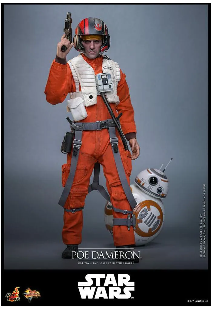STAR WARS - Poe Dameron 1/6 Action Figure 12" MMS806