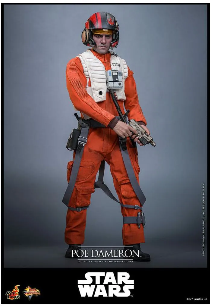 STAR WARS - Poe Dameron 1/6 Action Figure 12" MMS806