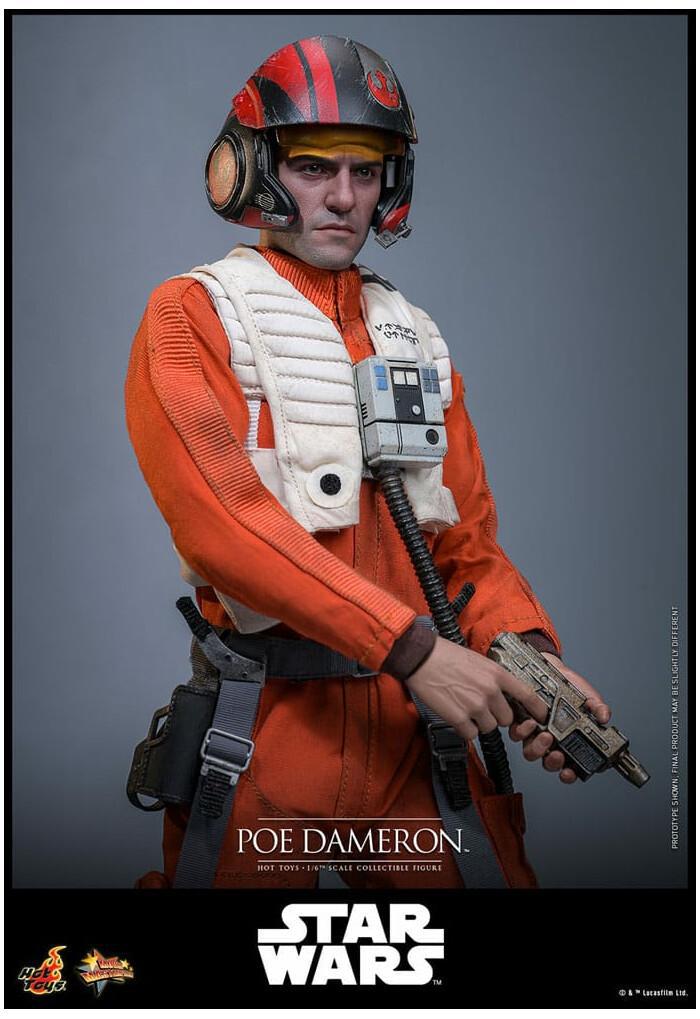 STAR WARS - Poe Dameron 1/6 Action Figure 12" MMS806
