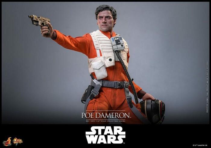 STAR WARS - Poe Dameron 1/6 Action Figure 12" MMS806