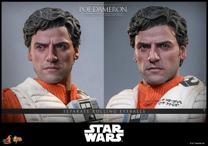 STAR WARS - Poe Dameron 1/6 Action Figure 12" MMS806