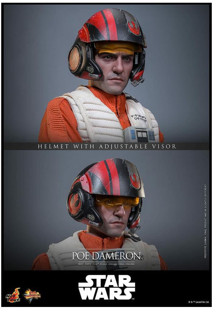 STAR WARS - Poe Dameron 1/6 Action Figure 12" MMS806