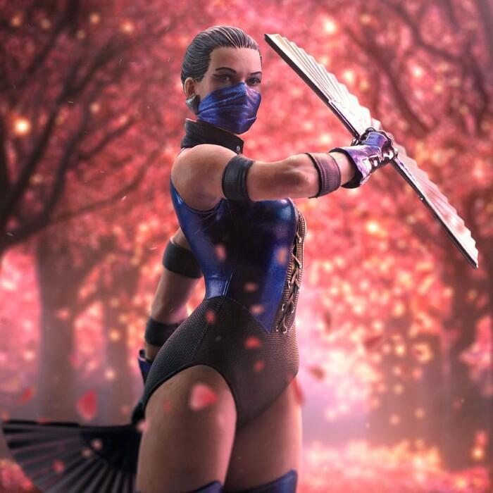 MORTAL KOMBAT - Kitana 1/10 Art Scale Statue