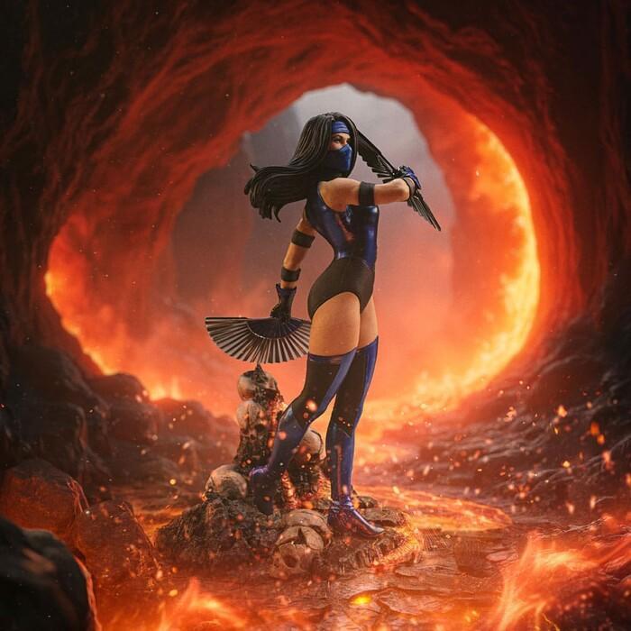 MORTAL KOMBAT - Kitana 1/10 Art Scale Statue