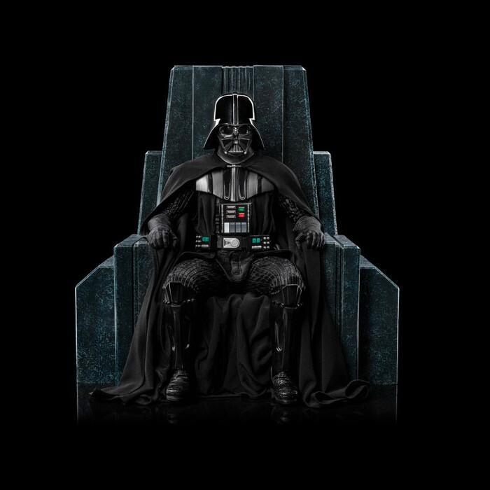 STAR WARS - Darth Vader on Throne 1/10 Art Scale Statue