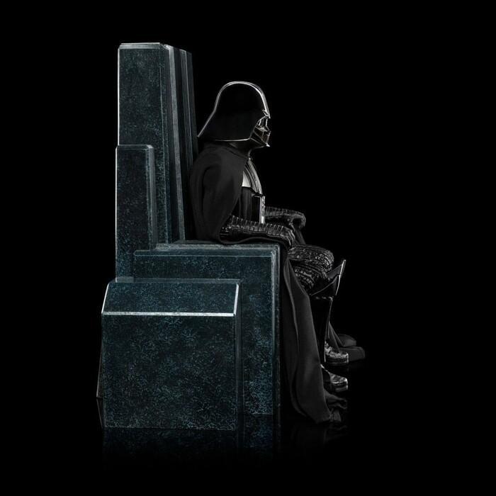 STAR WARS - Darth Vader on Throne 1/10 Art Scale Statue