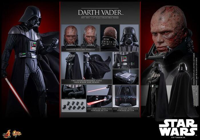 STAR WARS - Episode III - Revenge of the Sith - Darth Vader 1/6 Action Figure 12" MMS810