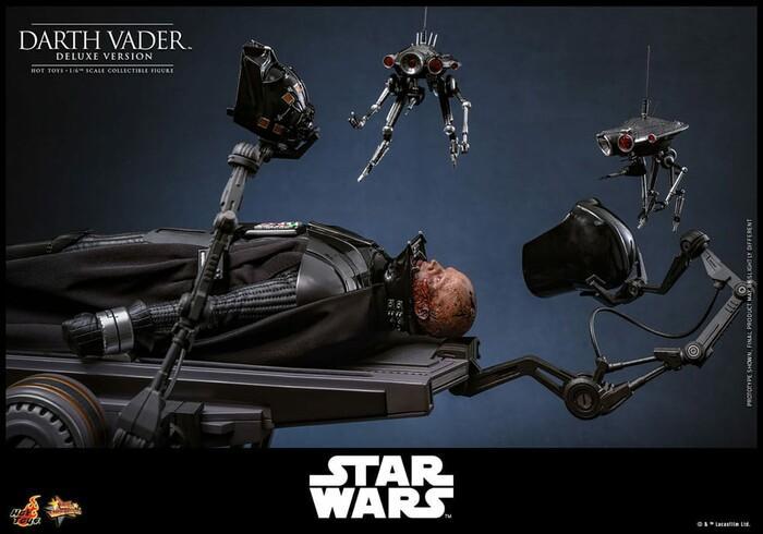 STAR WARS - Episode III - Revenge of the Sith - Darth Vader Deluxe Ver. 1/6 Action Figure 12" MMS811