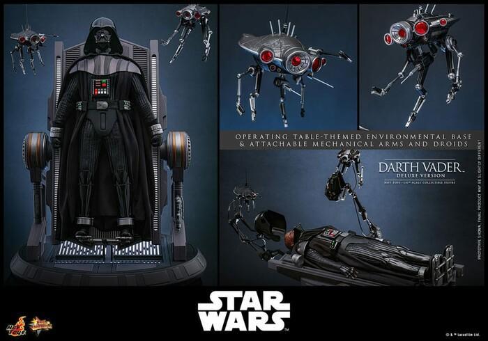STAR WARS - Episode III - Revenge of the Sith - Darth Vader Deluxe Ver. 1/6 Action Figure 12" MMS811