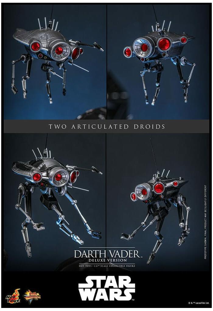 STAR WARS - Episode III - Revenge of the Sith - Darth Vader Deluxe Ver. 1/6 Action Figure 12" MMS811