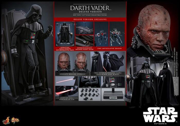 STAR WARS - Episode III - Revenge of the Sith - Darth Vader Deluxe Ver. 1/6 Action Figure 12" MMS811