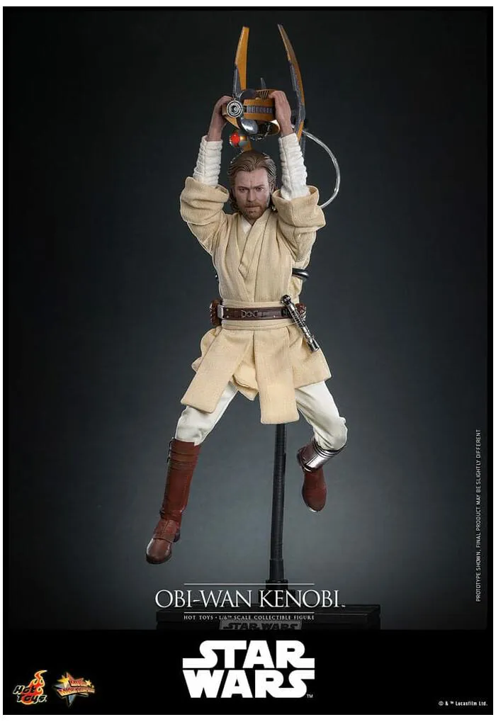 STAR WARS - Episode II - Attack of the Clones - Obi-Wan Kenobi 1/6 Action Figure 12" MMS808