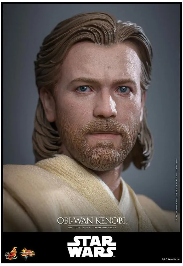 STAR WARS - Episode II - Attack of the Clones - Obi-Wan Kenobi 1/6 Action Figure 12" MMS808