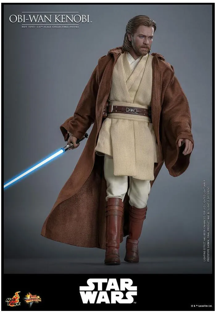 STAR WARS - Episode II - Attack of the Clones - Obi-Wan Kenobi 1/6 Action Figure 12" MMS808