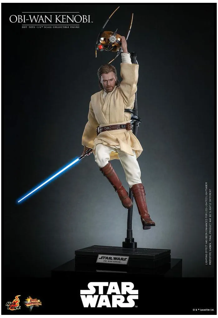 STAR WARS - Episode II - Attack of the Clones - Obi-Wan Kenobi 1/6 Action Figure 12" MMS808