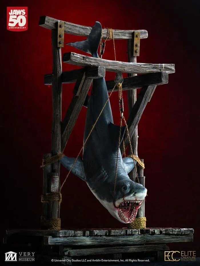 JAWS - 50th Anniversary - Jaws 1/12 Maquette Statue