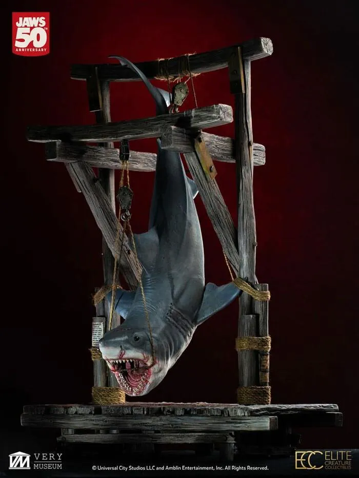 JAWS - 50th Anniversary - Jaws 1/12 Maquette Statue