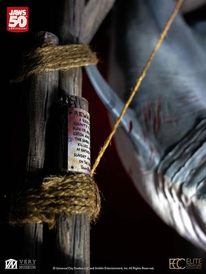 JAWS - 50th Anniversary - Jaws 1/12 Maquette Statue