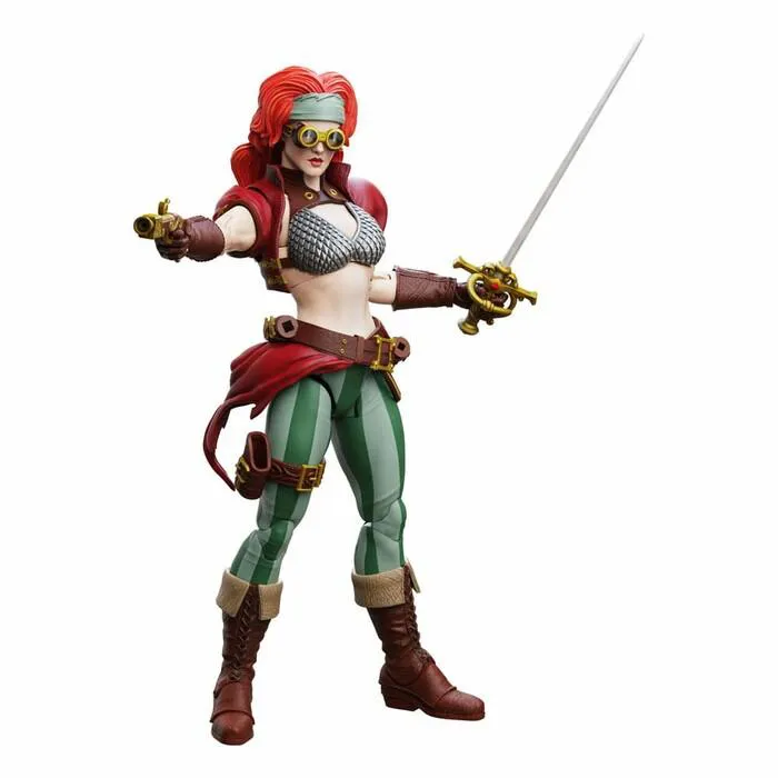 RED SONJA - 50th Anniversary Red Sonja Steampunk Epic H.A.C.K.S. 1/12 Action Figure