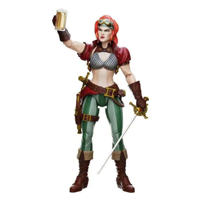 RED SONJA - 50th Anniversary Red Sonja Steampunk Epic H.A.C.K.S. 1/12 Action Figure