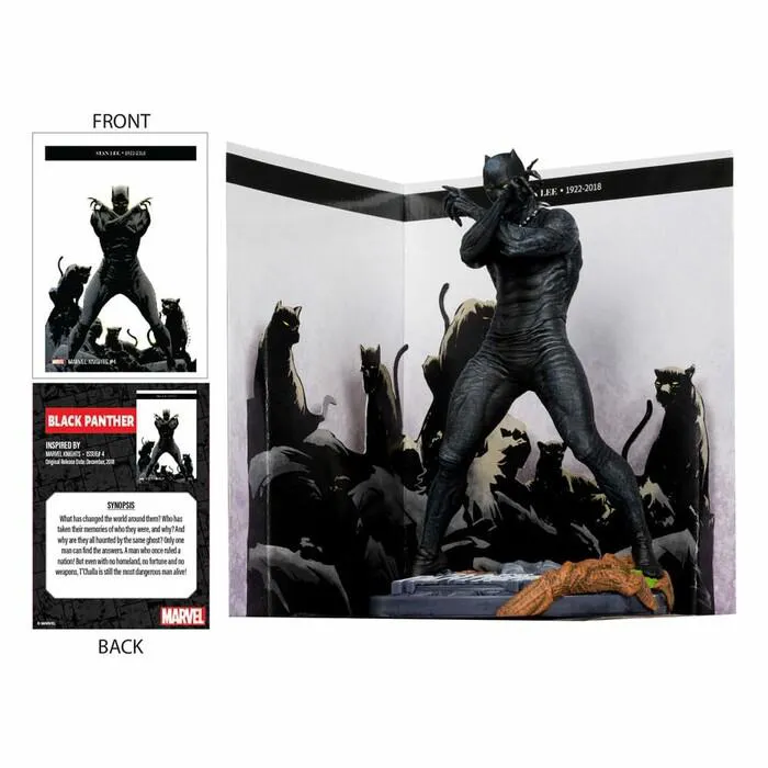 MARVEL - Marvel Knights #4 - Black Panther 1/10 Pvc Figure