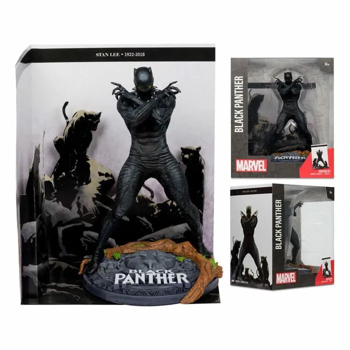 MARVEL - Marvel Knights #4 - Black Panther 1/10 Pvc Figure