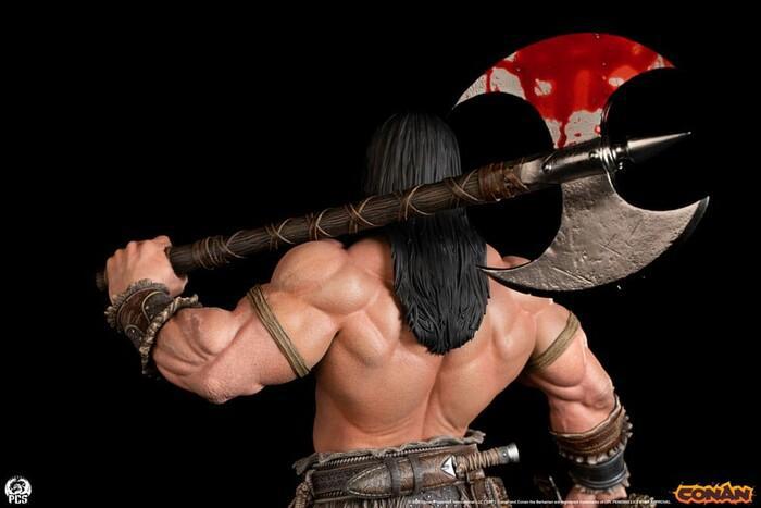 CONAN - The Barbarian - Conan 1/4 Polystone Statue