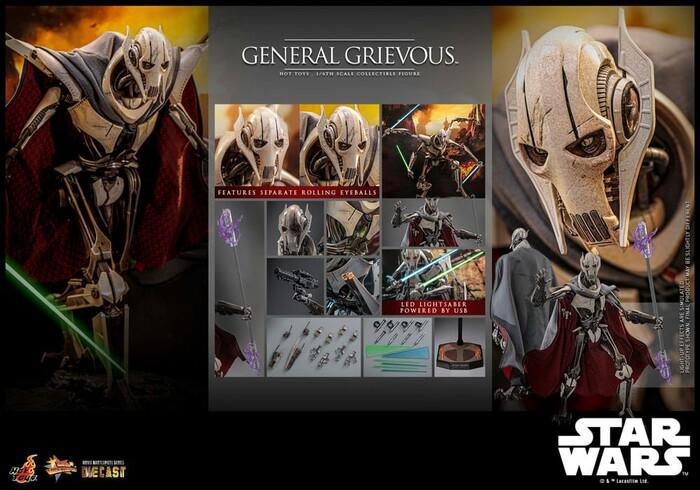 STAR WARS - General Grievous 1/6 Action Figure MMS760-D67