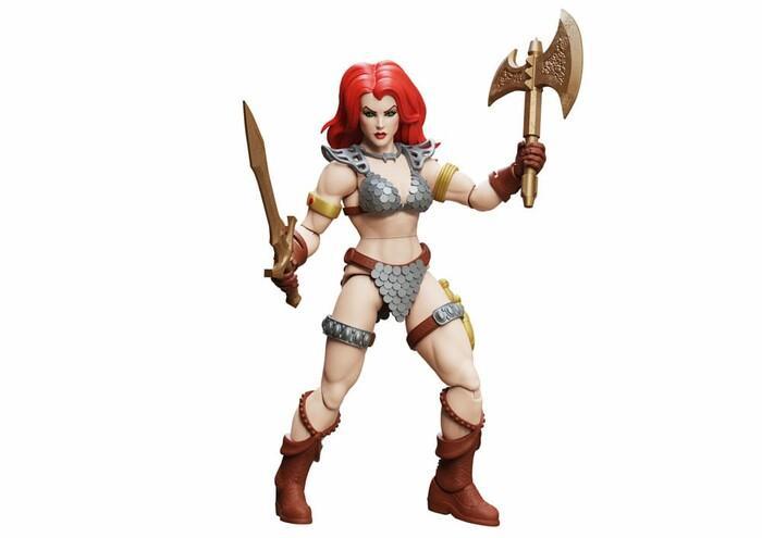 RED SONJA - Immortal Champions - Red Sonja Action Figure