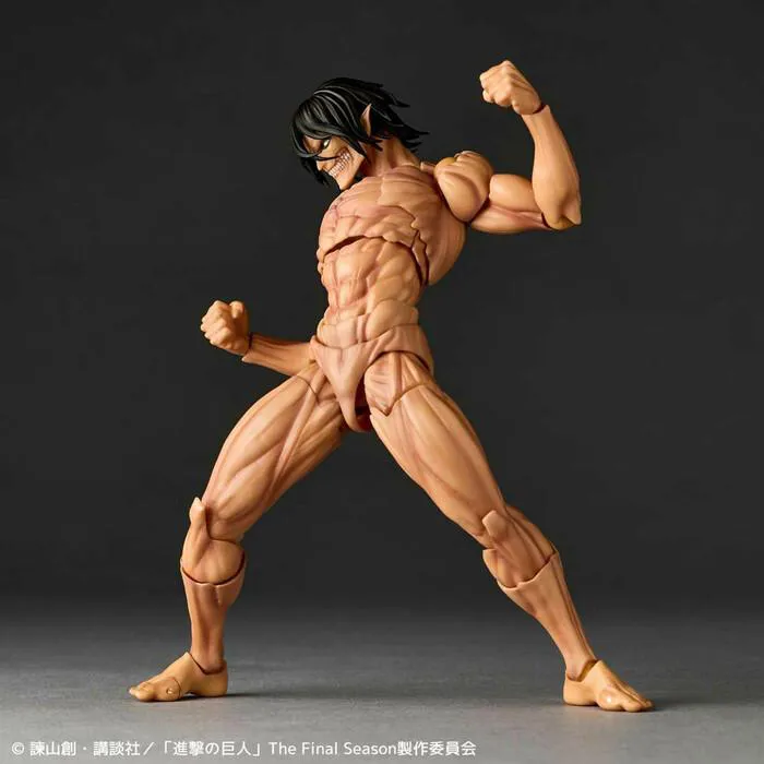ATTACK ON TITAN - Revoltech Amazing Yamaguchi - Eren Attack Titan Ver. Action Figure