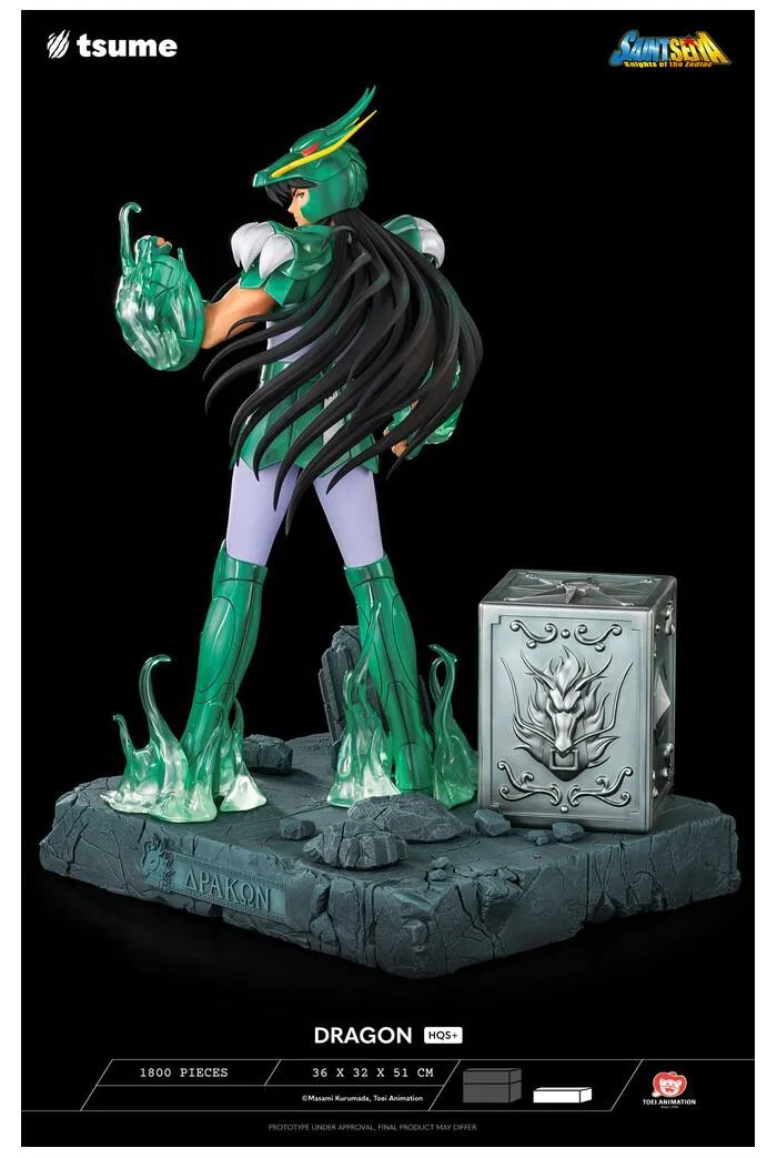 SAINT SEIYA - Dragon Shiryu HQS+ 1/4 Statue