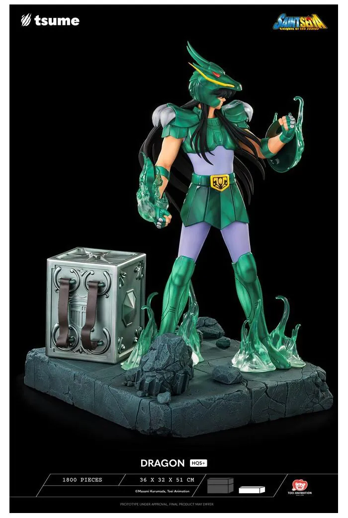SAINT SEIYA - Dragon Shiryu HQS+ 1/4 Statue