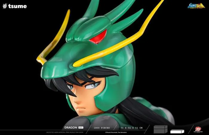SAINT SEIYA - Dragon Shiryu HQS+ 1/4 Statue