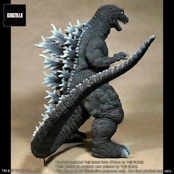 GODZILLA - TOHO Series - Godzilla 2001 Mothra and King Ghidorah Pvc Figure