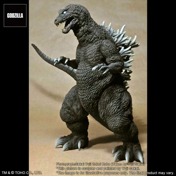 GODZILLA - TOHO Series - Godzilla 2001 Mothra and King Ghidorah Pvc Figure