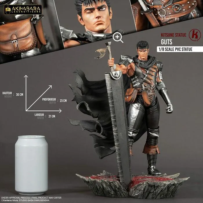 BERSERK - Guts 1/8 Akihabara Legend Pvc Figure