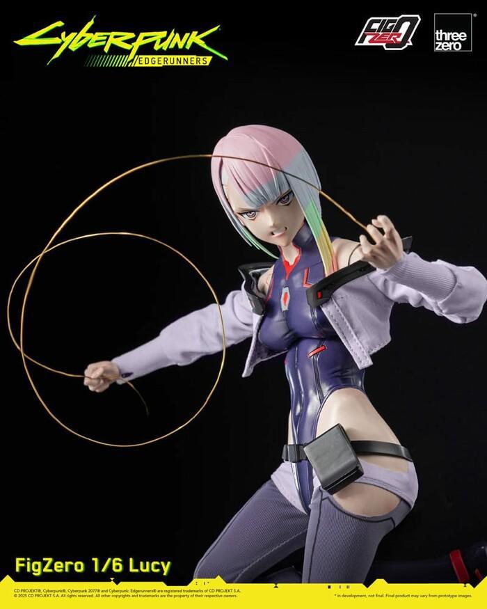 CYBERPUNK - Edgerunners - Lucy 1/6 FigZero Action Figure 12"