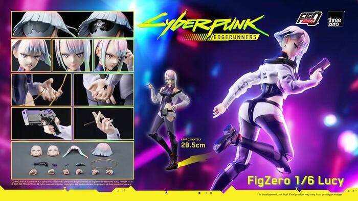 CYBERPUNK - Edgerunners - Lucy 1/6 FigZero Action Figure 12"