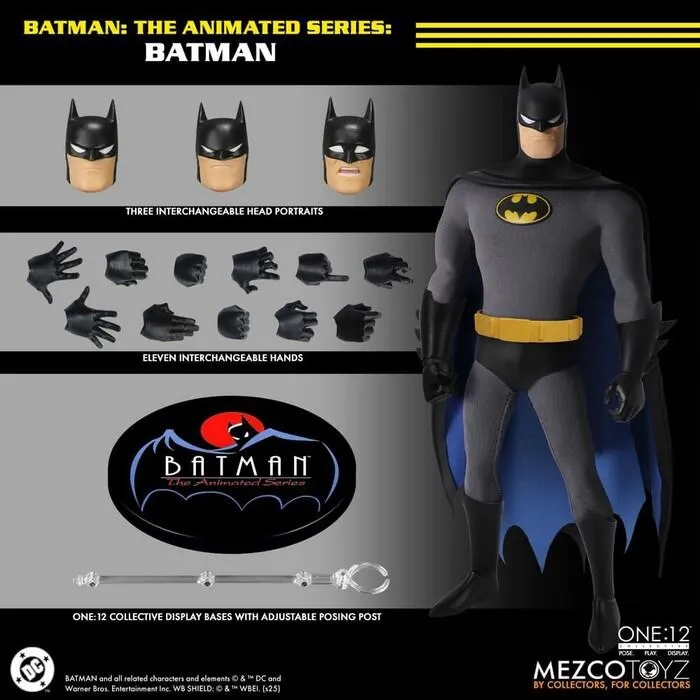 BATMAN - The Animated Series - Batman 1/12 Action Figure
